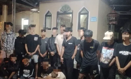 Aksi Perang Sarung, Puluhan Remaja Sukabumi Di Amankan Polisi