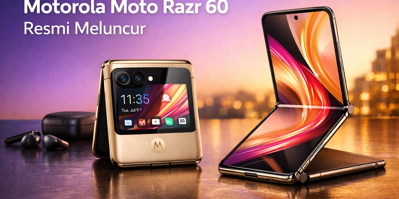 Resmi Meluncur: Motorola Razr 60 Sudah Terlihat Di Indonesia