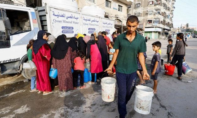 Akses Air Bersih Di Gaza Kian Terbatas Setiap Hari