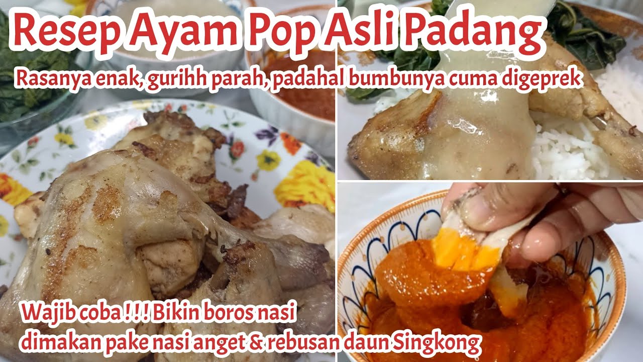 Resep Ayam Pop
