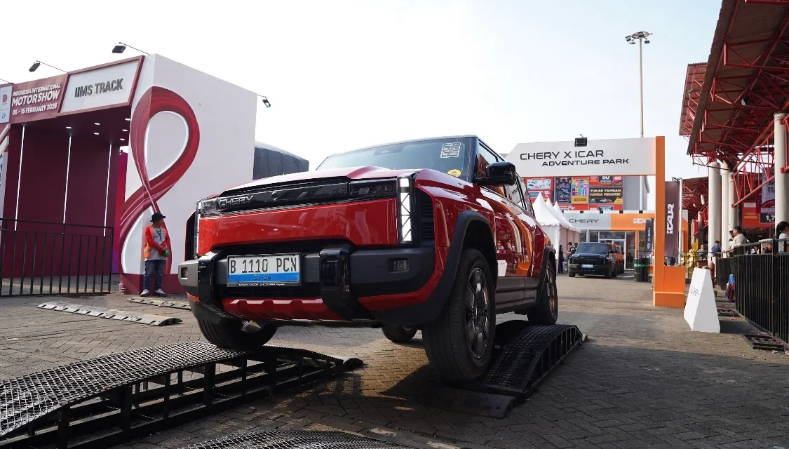 Aksi Chery J6 Dan J6T Di IIMS 2026 Sangat Mencuri Perhatian