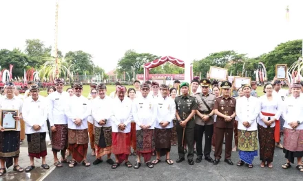 238 Tahun Kota Denpasar, Apel Bangkitkan Optimisme Baru