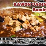 Rawon Daging Sapi Praktis, Cara Masak Pakai Bumbu Jadi