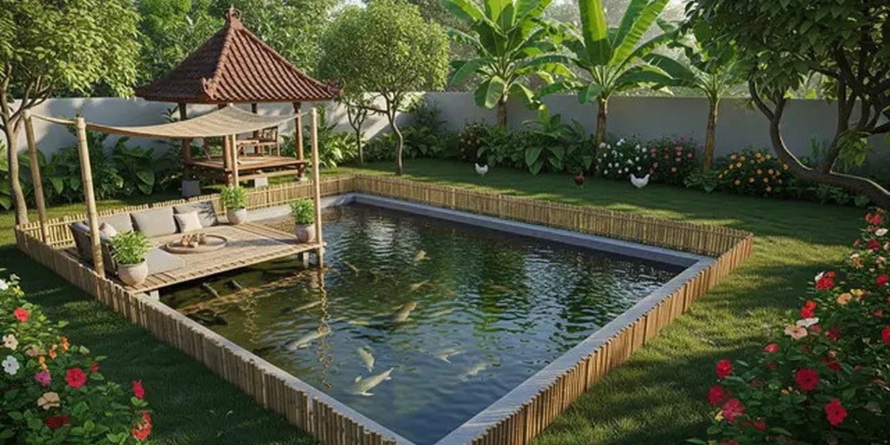 Cara Membuat Kolam Ikan Yang Sehat Dan Indah