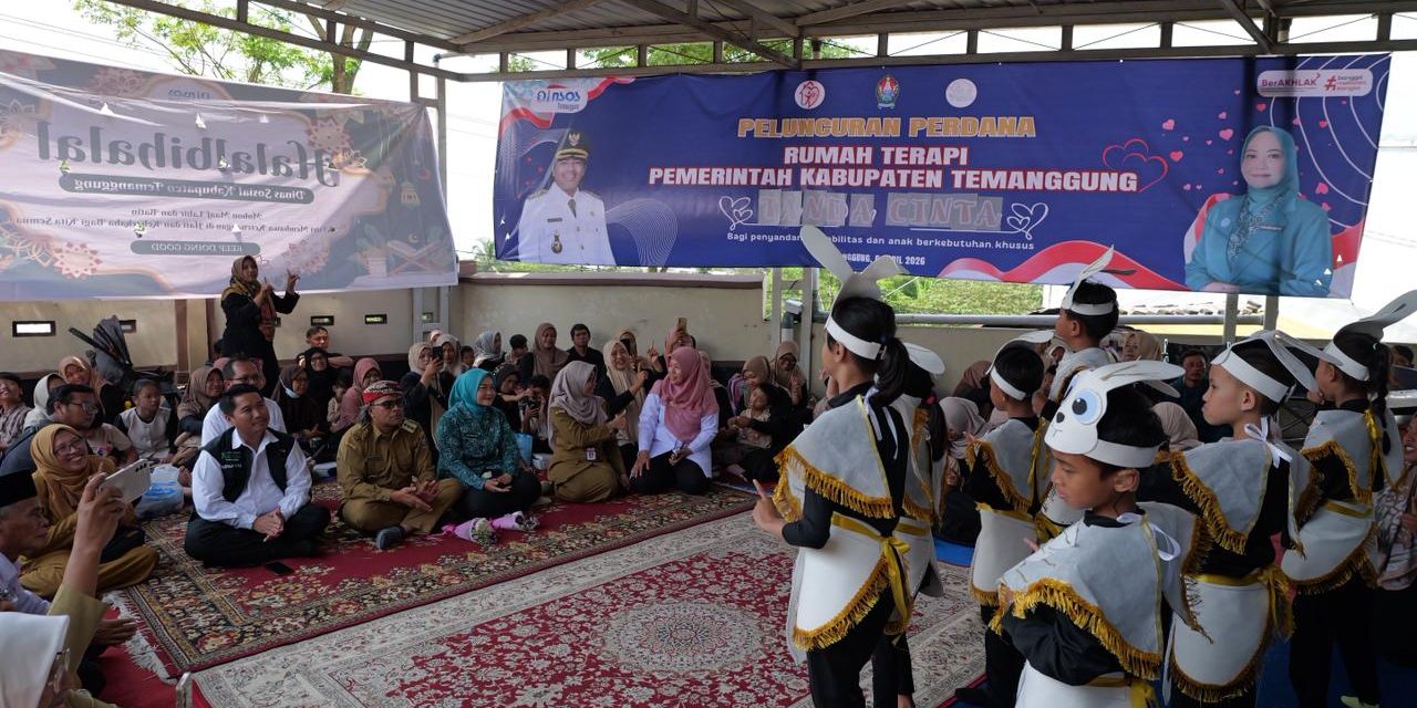 Peduli Disabilitas, Temanggung Kini Miliki Rumah Terapi Gratis