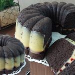 Resep Bolu Ketan Hitam Takaran Gelas Dengan Cream Cheese