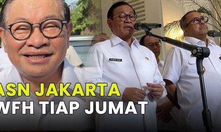 PNS Jakarta Akan WFH Tiap Jumat, Pramono Batasi 25–50 Persen