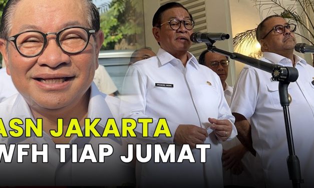 PNS Jakarta Akan WFH Tiap Jumat, Pramono Batasi 25–50 Persen