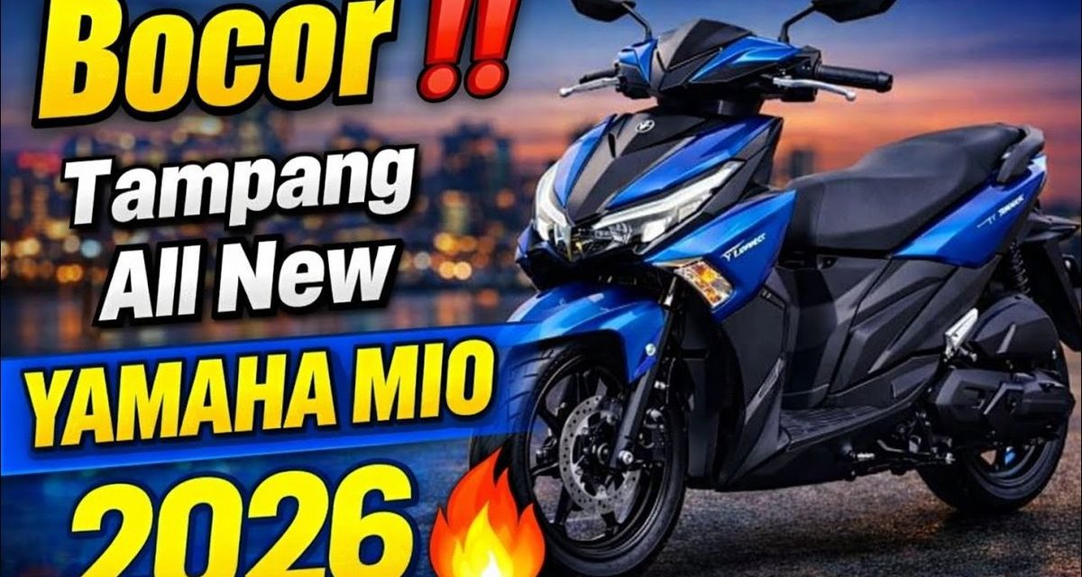 Yamaha Mio Reborn, Hadir Dengan Desain Baru Yang Lebih Segar