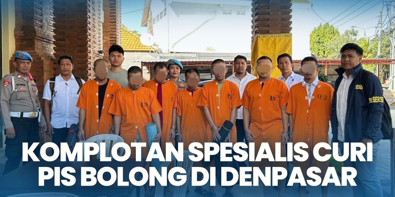Polisi Ungkap Jaringan Pencuri Spesialis Pura Di Denpasar Bali