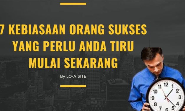 Kebiasaan Orang Sukses Yang Bisa Kamu Tiru Setiap Pagi Hari