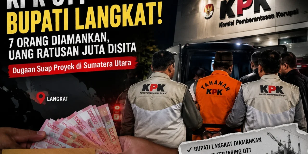 Kabar Mengenai OTT KPK Bupati Langkat Kini Sudah Di Amankan