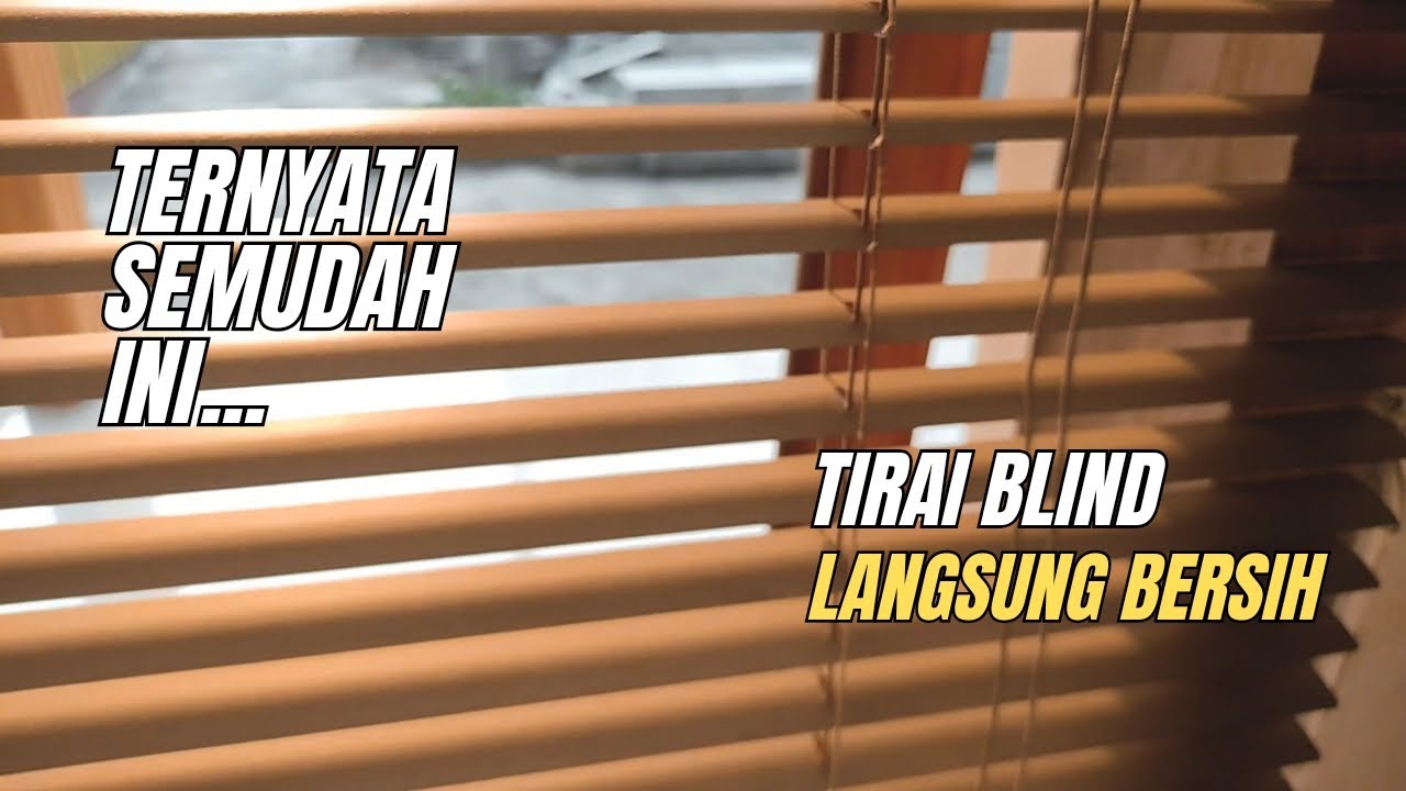 Teknik Membersihkan Tirai