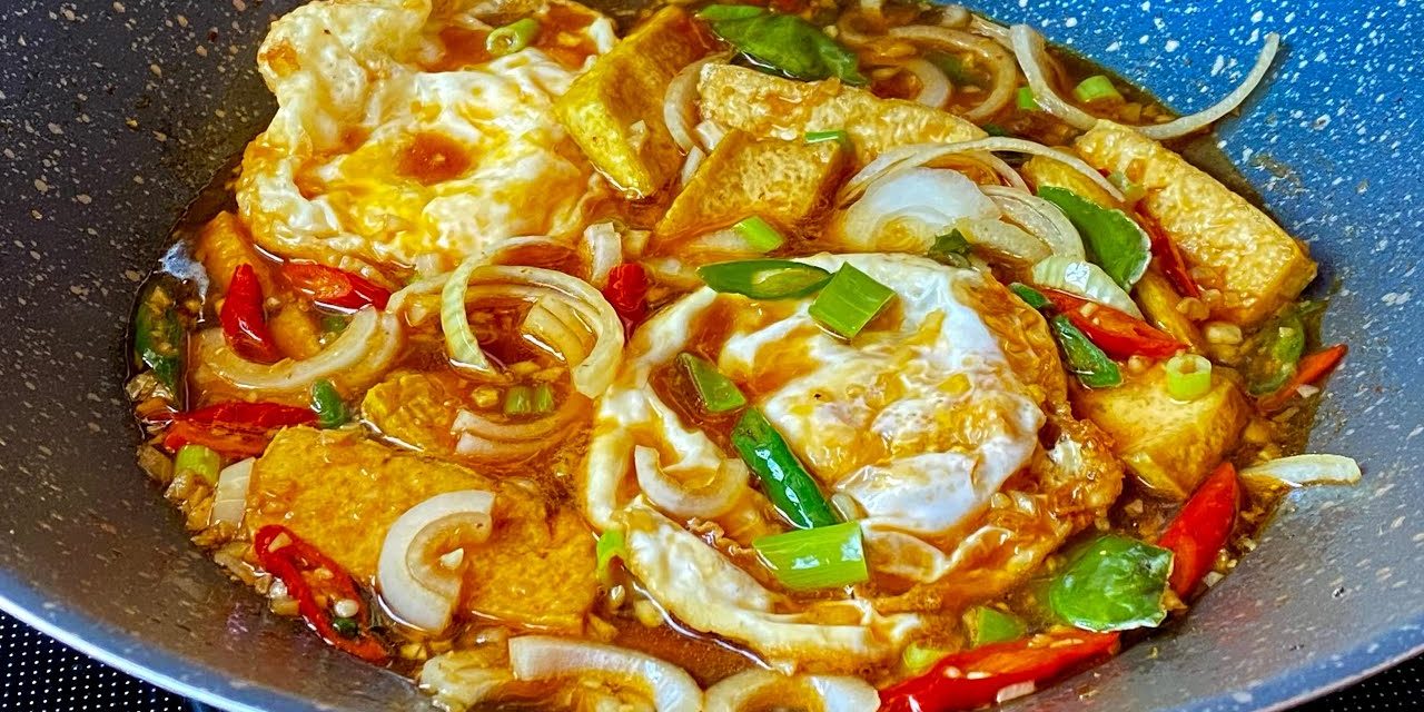Telur Ceplok Kecap Kuah Kental, Lauk Ekonomis Rasa Istimewa